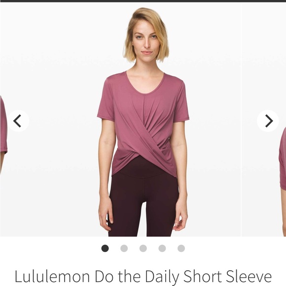 Lululemon Do the Daily Short Sleeve - Picture 2 of 6